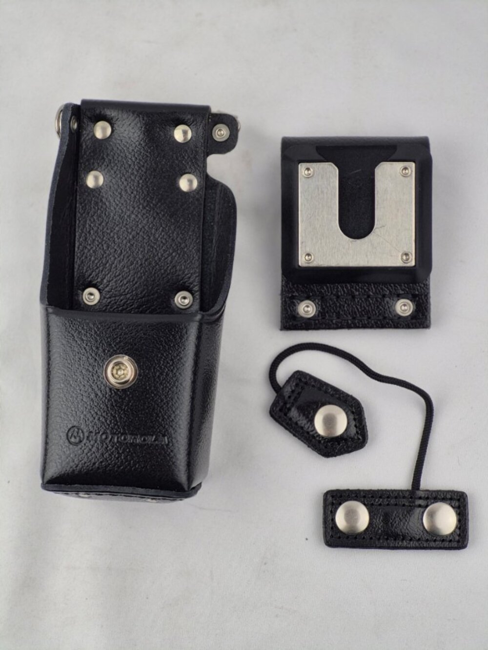 Motorola Two-Way Radio Leather Swivel Case